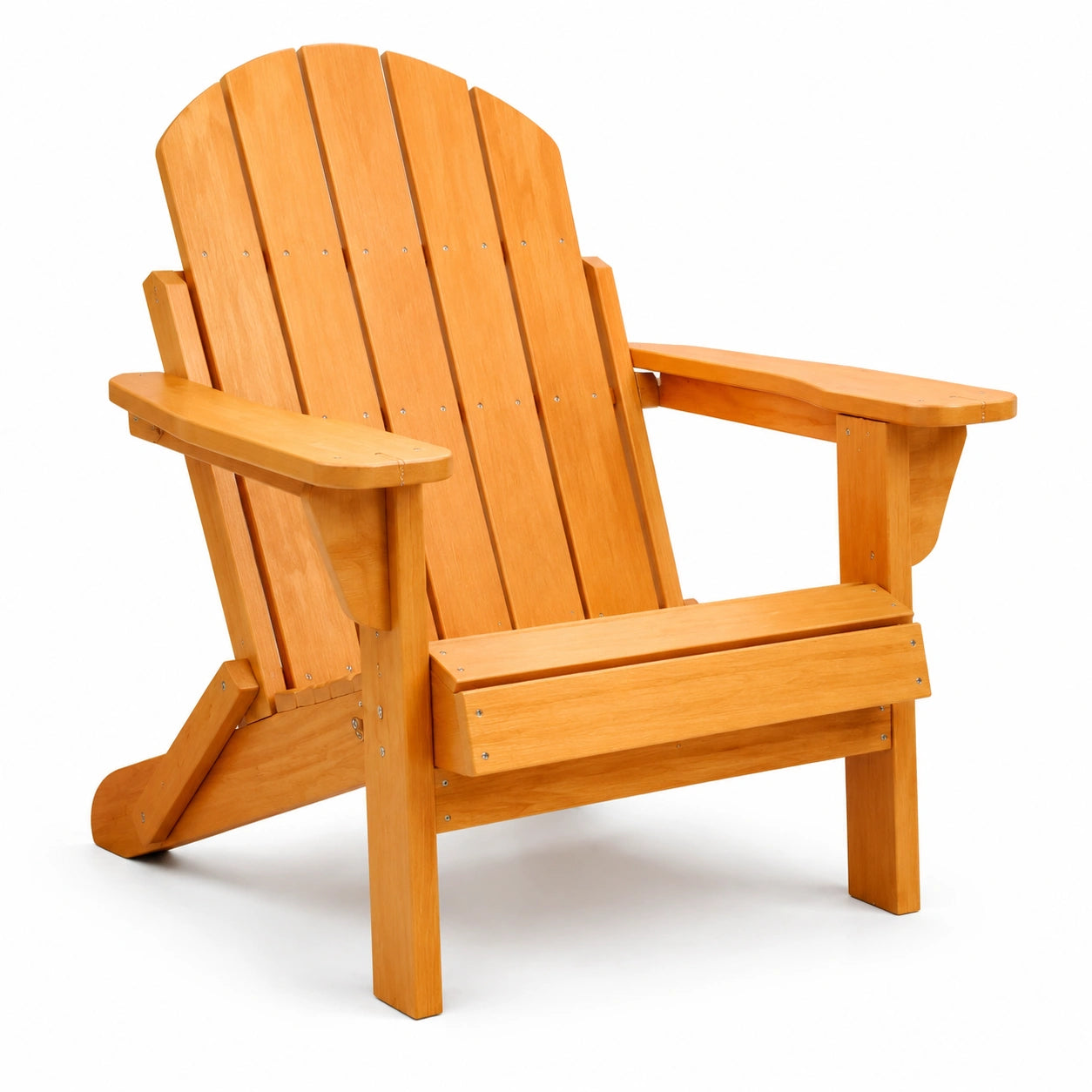 Silla Adirondack de Madera para Exteriores 88x75x90 cm