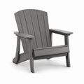 Silla Adirondack de Madera Gris
