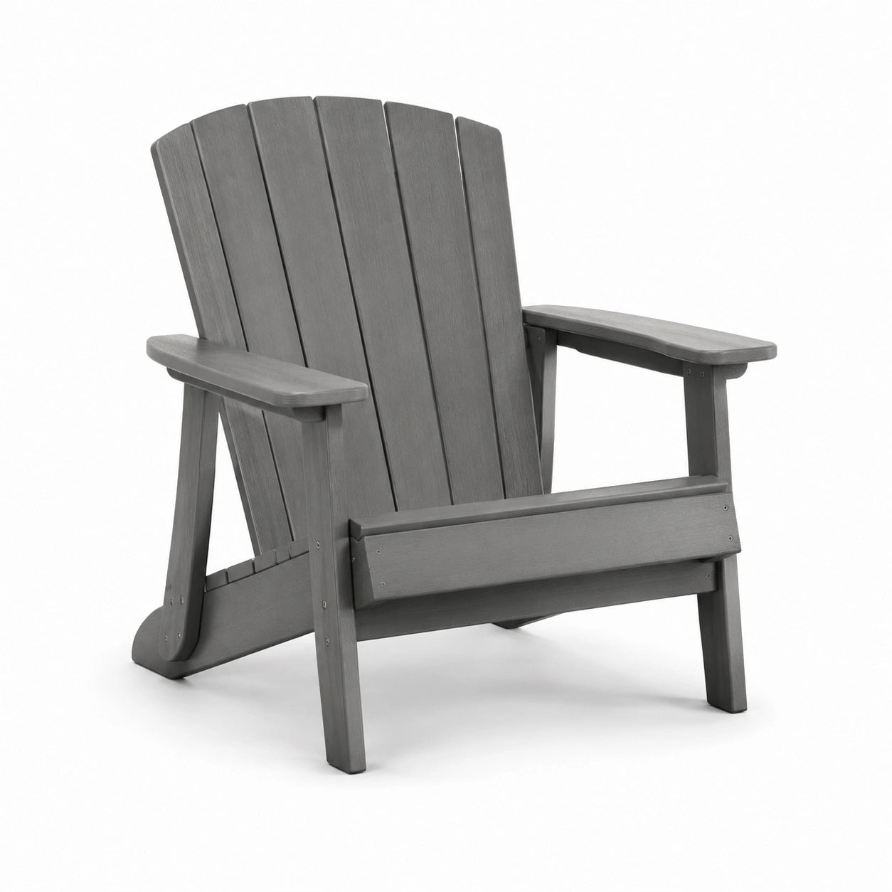 Silla Adirondack de Madera Gris