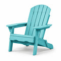 Silla Adirondack de Plástico Turquesa 90x77x89 cm